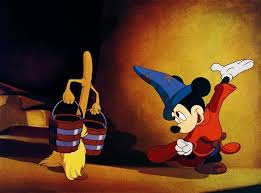Mickey Mouse as the Sorcerer's Apprentice, from Disney's Fantasia (1940)